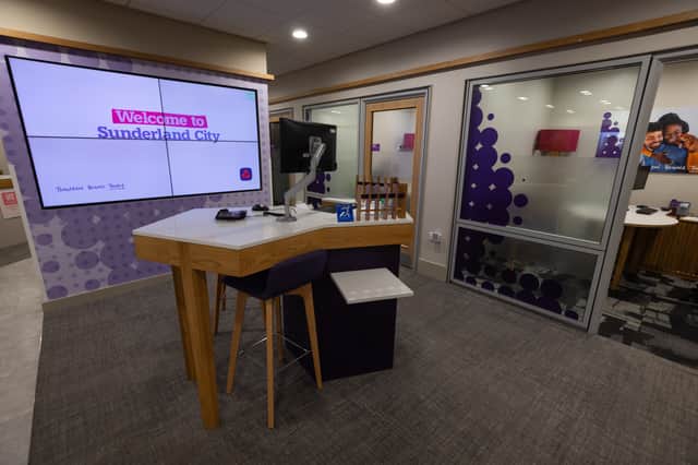 The investment includes six refurbished interview rooms.