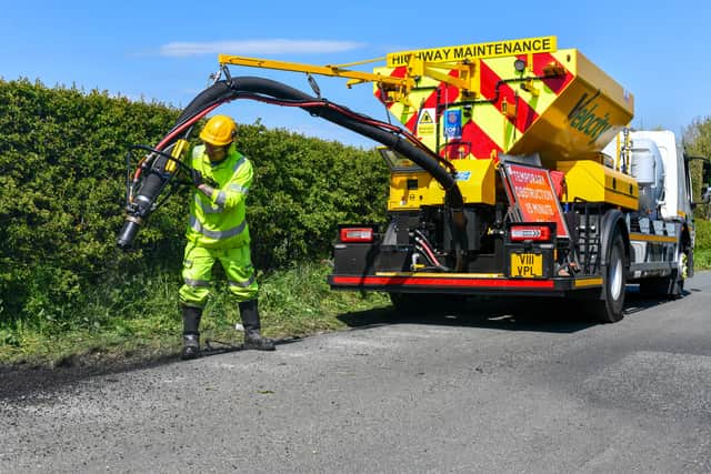 Sunderland company Velocity has invested in new pothole repair machines. The  additions take the fleet to 50 machines.