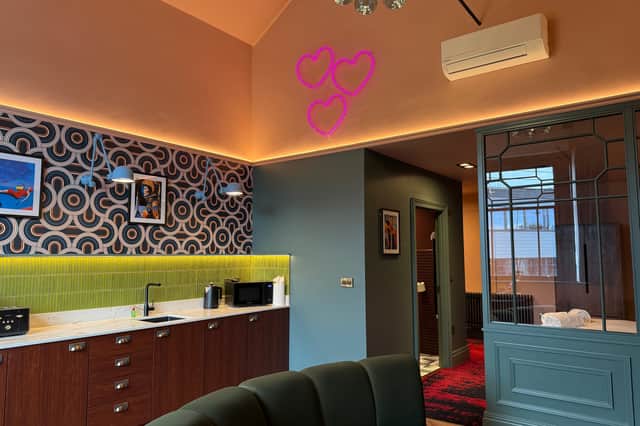 The apartments are aimed at leisure visitors as well as executives