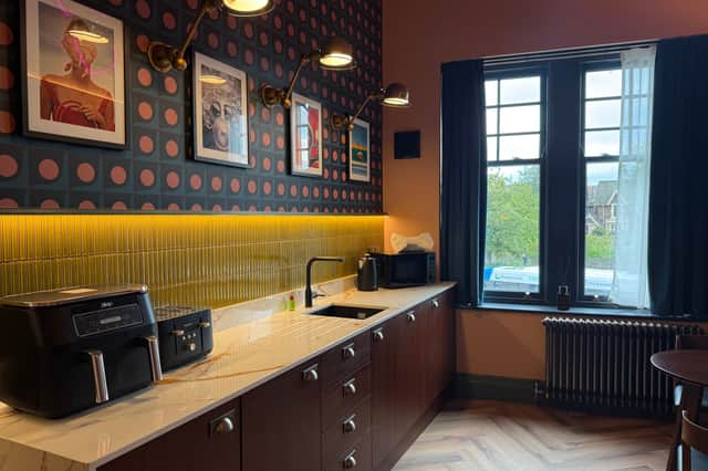 The apartments are all self-catering and sleep up to two people each