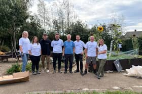 Maxine Errington, Danielle Longhorn, Graeme Jobes (Nextdoor Nature Officer), Lee Harrison, Les Carter (Volunteer), Michael Emmet, David Yates, Melanie Whing (Community Support Club Coordinator / Worker for AGE UK)