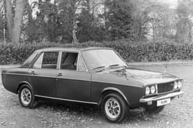 An almost new Hillman Hunter would have cost you £895 with a £145 deposit from Bridge Street Motors in 1973. 
These days, you could pay £35,000 for a one year old similar saloon.
(Photo by Fox Photos/Getty Images)
