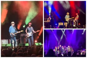 Dave Stewart on stage at The Fire Station