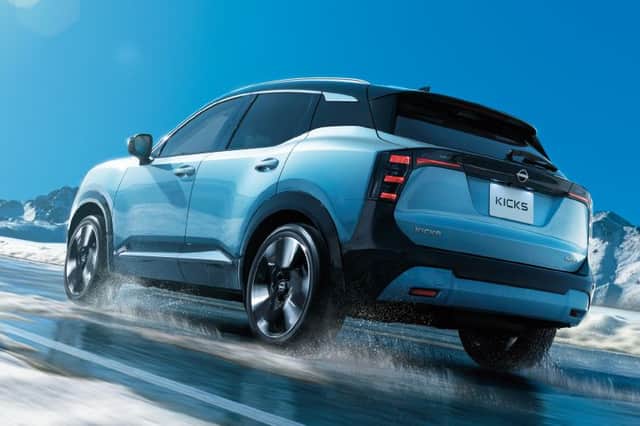 The new Nissan Kicks vehicle.