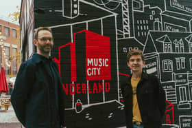 Ed Carter, left, and Peter Brewis have been working on the project for the past year