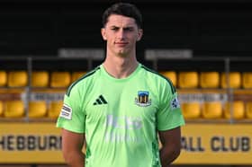 Former Sunderland academy goalkeeper Daniel Cameron has rejoined National League North club Hebburn Town (photo Tyler Lopes)