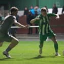 Easington Colliery forward Liam Adamson (photo Jordan Riding/Easington Colliery)