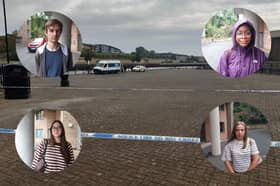 Students living in a nearby halls of residence are shocked at what happened.
