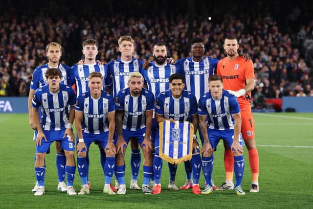 Lech Poznan ahead of their Europa League tie at Crystal Palace.