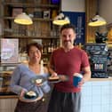 Baker Nicole Saenchan and Gerard Purvis, director at Port
