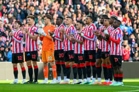 Applause erupted at the Stadium of Light ahead of Sunderland's match against Brighton to pay tribute to three teens who lost their lives in September after a car entered the River Wear.