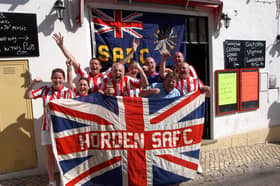 A Horden contingency was ready to back the Lads on tour in Portugal 18 years ago. We would love to hear from you if you were there.