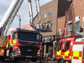 Firefighters have been responding to a fire on Hylton Road.