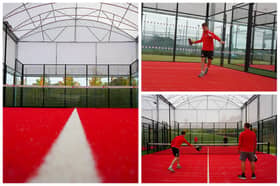 The city's new padel courts
