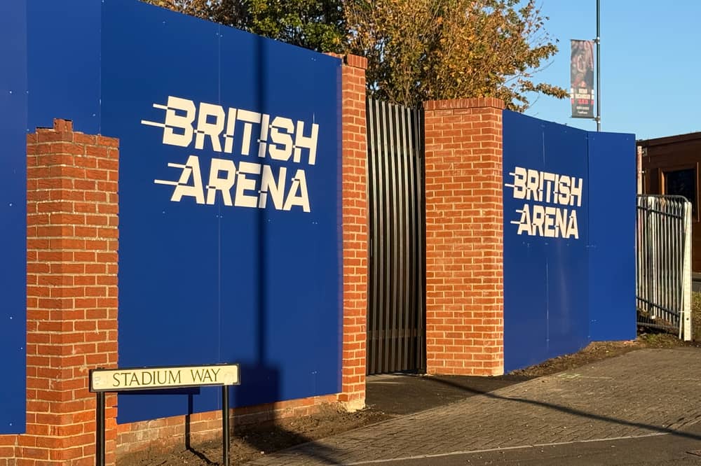The new British Arena in Stadium Way