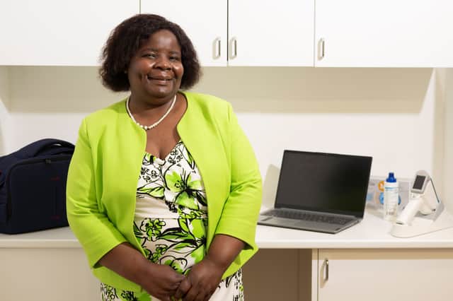 Experienced nurse Ebba Ushe.