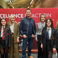 'I owe this school everything' - George Clarke returns to celebrate school's fiftieth anniversary