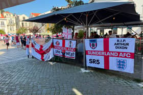 Sunderland fans in Europa League. 