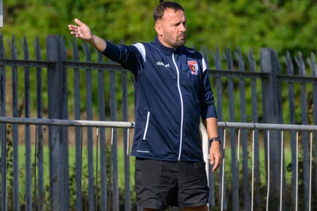 Sunderland RCA manager Lewis Dodds (photo Gary Dickson)