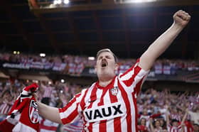 Sunderland fans celebrate after late Europa League drama.