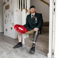 Sunderland veteran who lost his leg in combat remembers friend and highlights vital work of charity