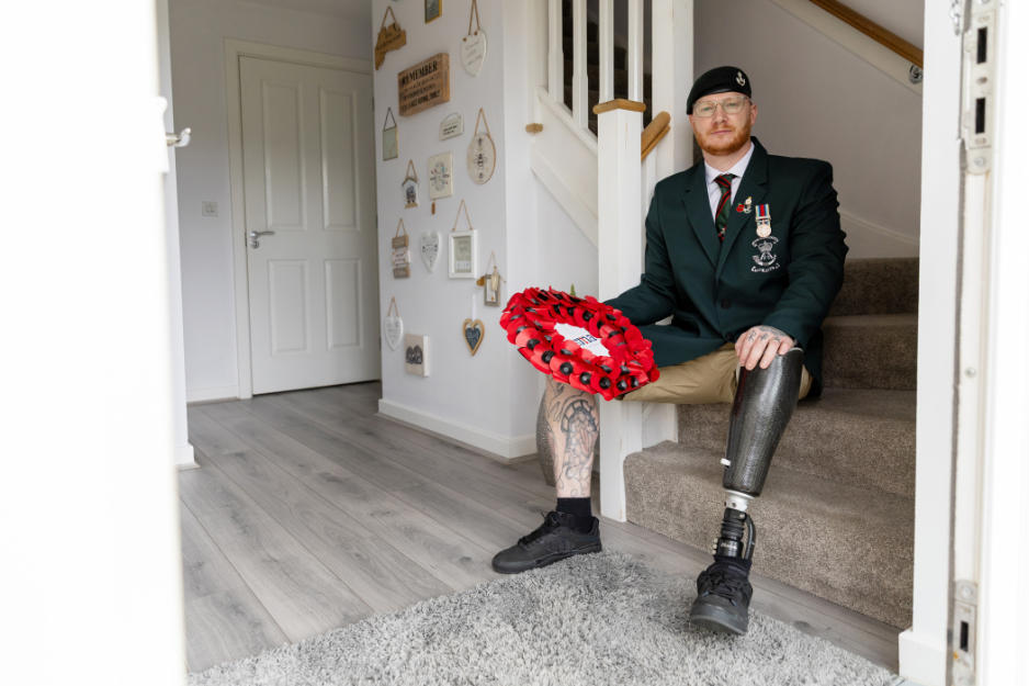 Sunderland veteran who lost his leg in combat remembers friend and highlights vital work of charity