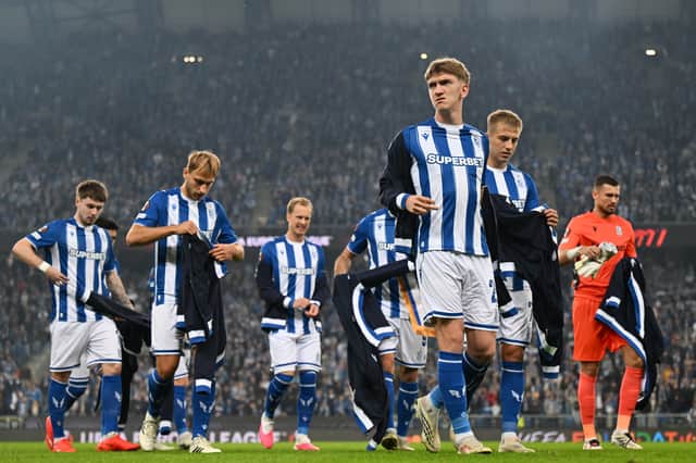 Lech Poznan prepare for their home game with Bayer Leverkusen.