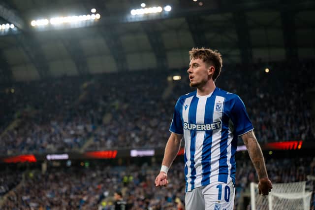 Patrik Walemark of Lech Poznan.