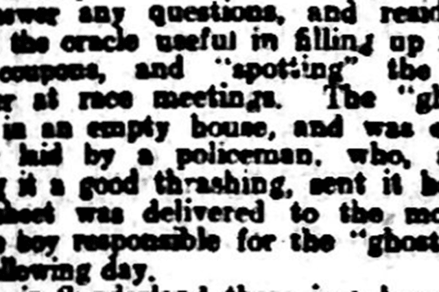 Still a humorous tale 100 years from its first airing in the Sunderland Echo in 1926.