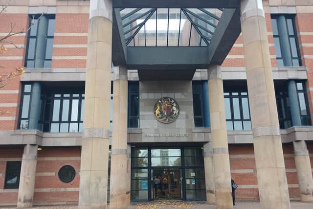 The trial is taking place at Teesside Crown Court