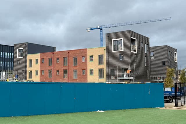 The Maxim homes on the Vaux site are on course for completion in 2027
