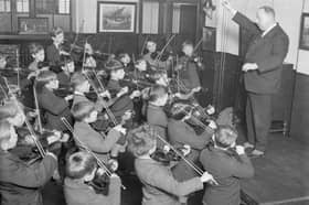 John Tate could not see the point of music classes.
He said: "As someone who left school with only the ability to strike two halves of coconut shells together. What a waste."
(Photo by Fox Photos/Getty Images)