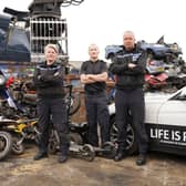 (L-R) Chief Inspector Sarah Hindmarsh, Assistant Chief Constable Richie Allen & Inspector Simon Hogg.