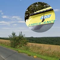 Person taken to hospital following road traffic incident