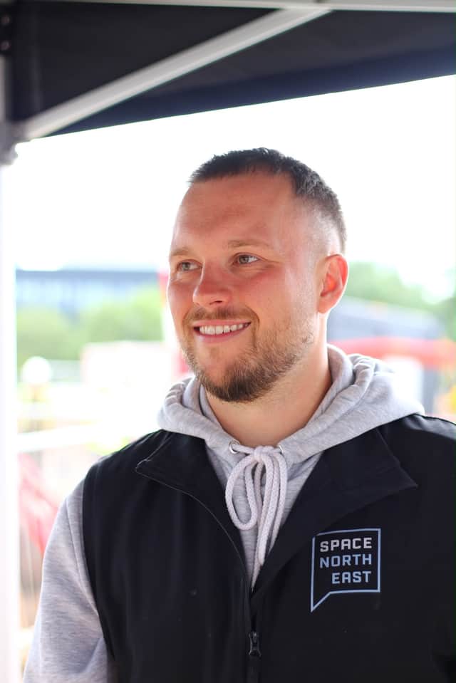 James Fildes founded Space North East after living with depression for 10 years