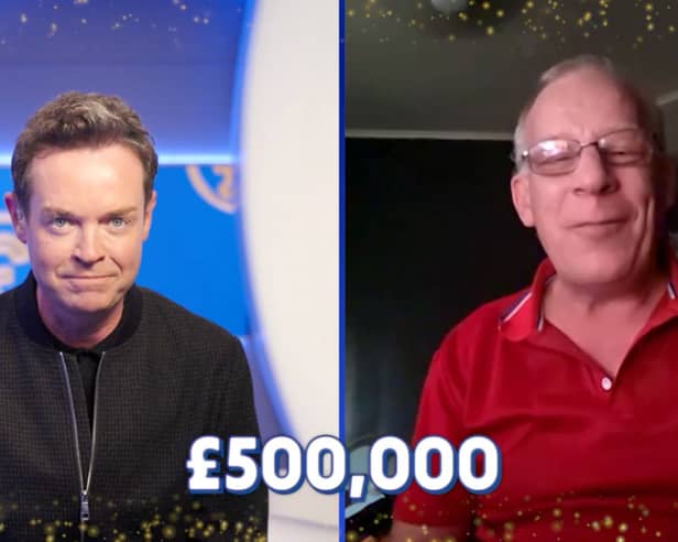 Jason from Sunderland gets a £500k cash call from Stephen Mulhern.