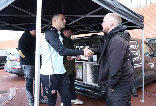 Space North East has already worked with big organisations like Sunderland AFC with its mobile coffee van