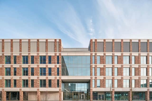 Faber is one of two new office blocks in the city centre