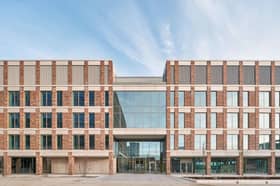 Faber is one of two new office blocks in the city centre