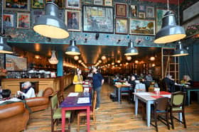 Another bar in the Lounge group, Cadno Lounge, with a similar interior