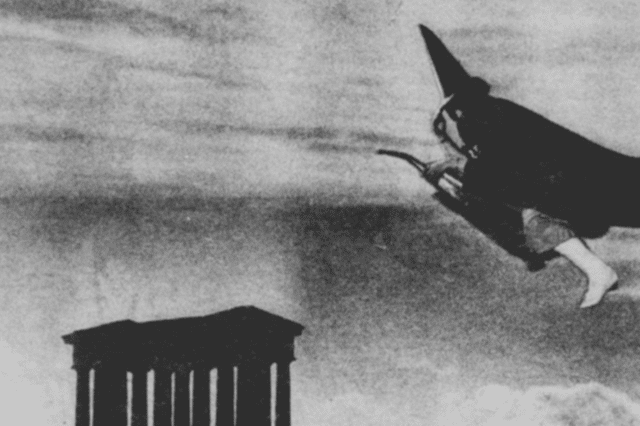 Witches on electric brooms were reported in the skies above Penshaw in 1986.