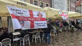 John Davison who is loving following SAFC in Poznan.