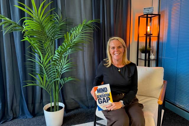 Author Louise Kennedy at the launch of her new book