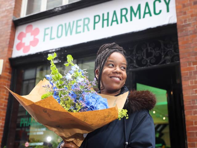 Guests were matched with blooms tailored to their mood, leaving with a bouquet designed to uplift, calm or energise