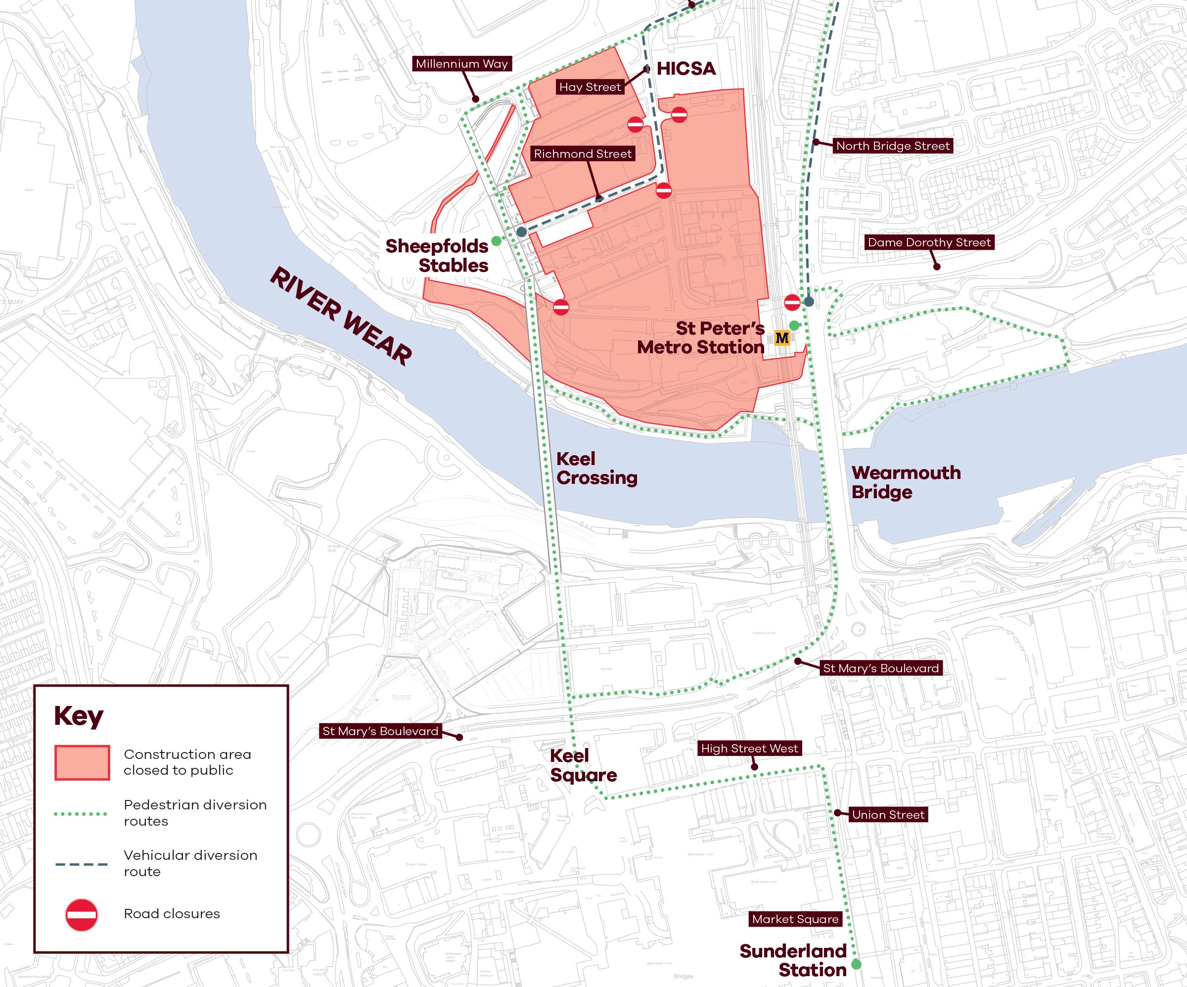 Everything you need to know as city roads and car parks to close next ...