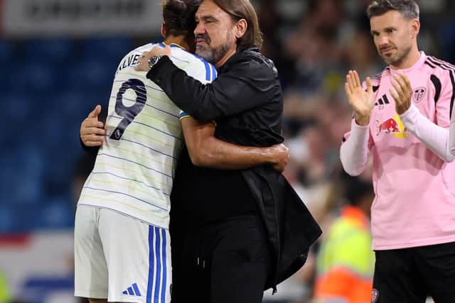 Leeds United head coach Daniel Farke.
