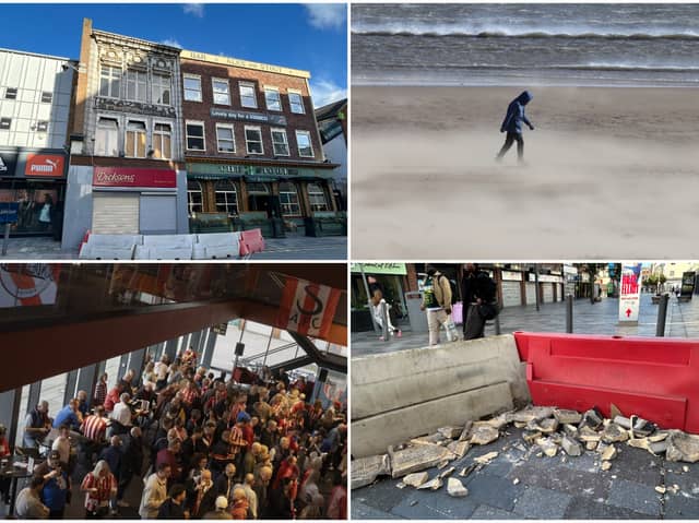 Storm Boelo in Sunderland