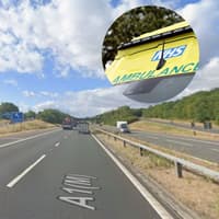 Two people taken to hospital following reported four vehicle collision