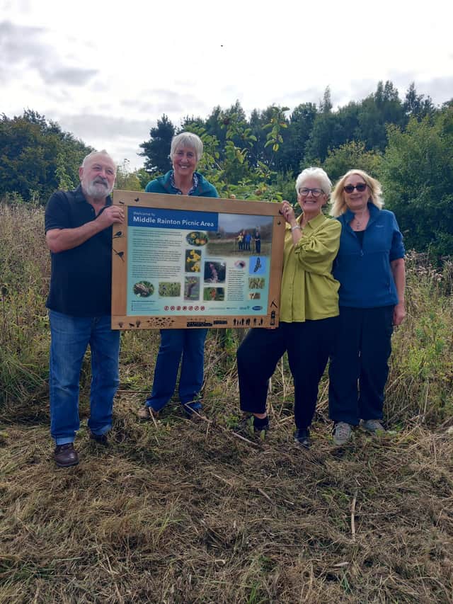 Members of West Rainton & Leamside Green Group with Kate Culverhouse of the Banks Group