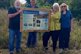 Members of West Rainton & Leamside Green Group with Kate Culverhouse of the Banks Group